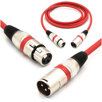 KABEL MIKROFONOWY XLR 3m HEARON KLOTZ PRZEWÓD SYMETRYCZNY DO MIKROFONU