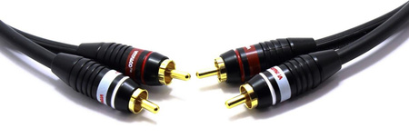 KABEL 2x RCA 2RCA 5m AUDIO CHINCH VITALCO PREMIUM RKD400