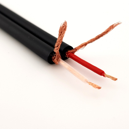 KABEL EKRANOWNY INSTRUMENTALNY SYGNAŁOWY STEREO PODWÓJNY INS2-S100 REDS 1M