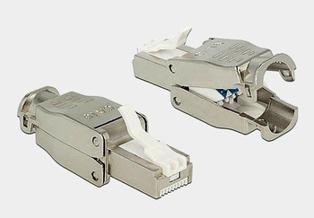 WTYK RJ45 8P8C KAT.6 DRUT FTP BEZNARZĘDZIOWY