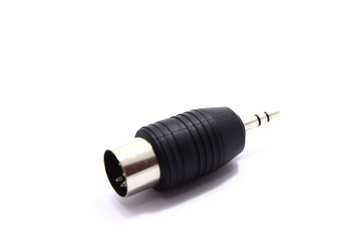 ADAPTER WTYK DIN 5 PIN WTYK AUX 3,5 STEREO PRZEJŚCIÓWKA DIN JACK 3.5 VITALCO