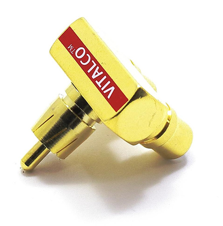 TRÓJNIK ADAPTER RCA WTYK - 2 GNIAZDA VITALCO RP05