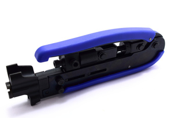 Zaciskarka wtyków F BNC RCA kompresyjnych RG59 RG6 RG11 HT-H548G201