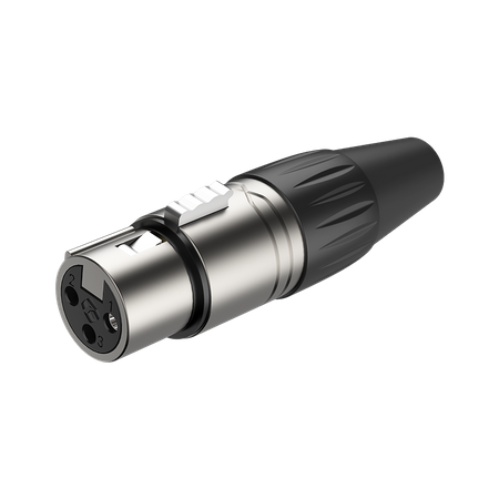 KOMPLET XLR 3 PIN ROXTONE WTYK MĘSKI ŻEŃSKI XP3FM