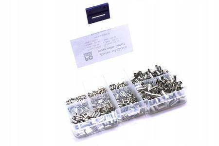 TULEJKI ZAKOŃCZENIE KABLA TULEJKA ZESTAW 700 SZT