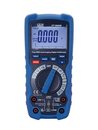 MIERNIK CYFROWY DT-9663 CEM True RMS BARGRAF