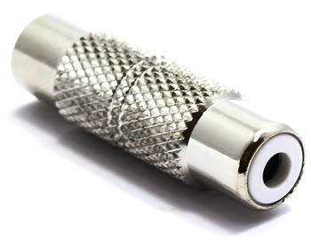 Adapter łącznik RCA chinch metal Vitalco