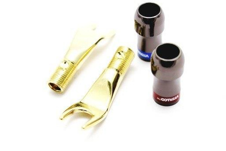 WTYK POD GNIAZDO BANAN WIDEŁKI NA KABEL 8MM LA925 VITALCO