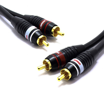 Kabel 2x RCA 2RCA 5m audio chinch Vitalco Premium RKD400