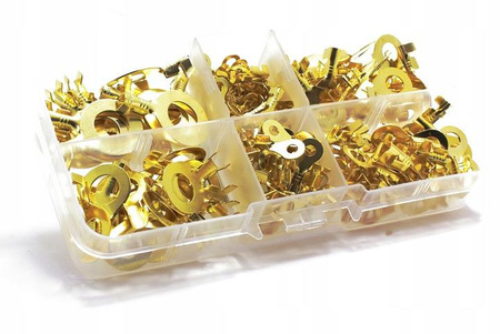 ZESTAW KONEKTORÓW OCZKOWYCH M3 M5 M6 M8 M10 200szt