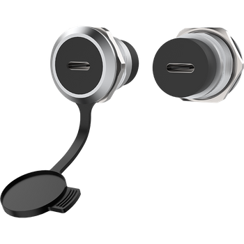 GNIAZDO USB 3.0 TYP C MONTAŻOWE ROXTONE RAUC24-C TABLICOWE PANELOWE Z ZAŚLEPKĄ