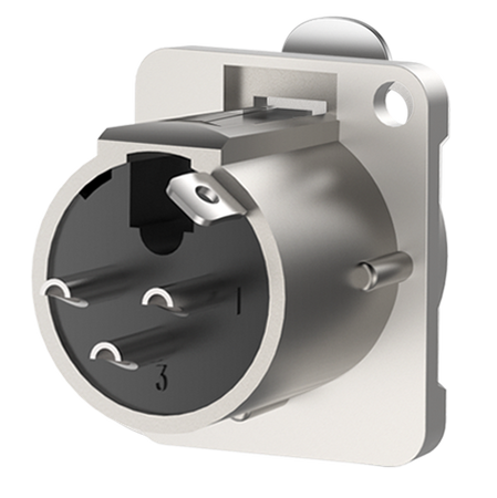 GNIAZDO XLR 3 PIN ŻEŃSKIE ROXTONE RX3FD-NT MONTAŻ