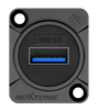 GNIAZDO USB 3.0 MONTAŻOWE ROXTONE RAU3D-B