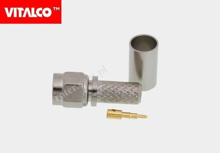 Wtyk SMA zaciskany H155 Vitalco