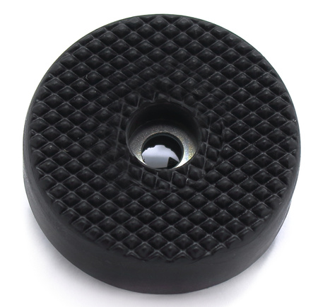 NÓŻKA GUMOWA POD KOLUMNĘ 10MM X 37MM  KOMPLET 4 SZTUKI