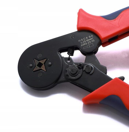 ZACISKARKA ZAKOŃCZEŃ KABLOWYCH TULEJEK 0,25 - 6mm2