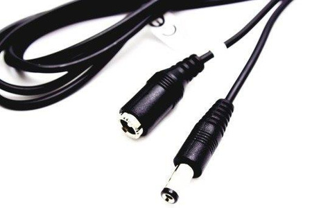 PRZEDŁUŻACZ ZASILANIA DC 2,1 WTYK GNIAZDO 2M DCK60 VITALCO