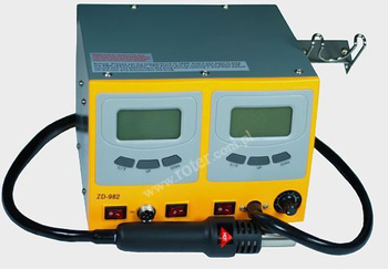 Stacja lutownicza ZD-982 + gorące powietrze