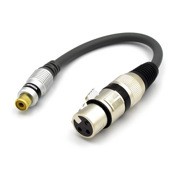 Adapter XLR żeński gniazdo RCA mikrofon Vitalco