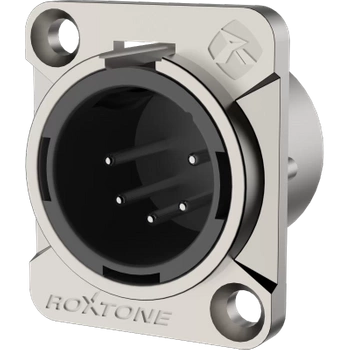 GNIAZDO XLR 5 PIN MĘSKIE ROXTONE RX5MD-NT MONTAŻ