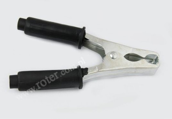 ZŁĄCZE AKUMULATORA KROKODYL 100A CZARNY