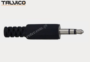 Wtyk Jack 3,5 plastikowy