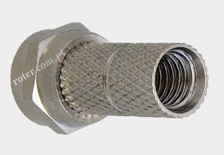 Wtyk F na kabel RG59 22mm