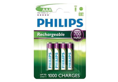 AKUMULATOR 1,2V R-3 AAA 700mAh PHILIPS