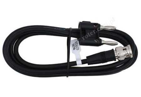 KABLE POMIAROWE BNC / 2X WTYK BANAN 1,5M