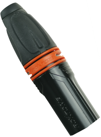 PIERŚCIEŃ RING NA WTYK XLR ROXTONE POMARAŃCZOWY