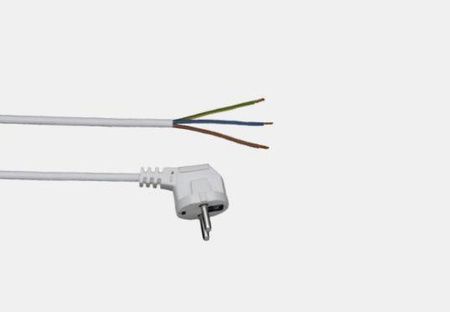 Przył. mont. białe z uziem. 1mm 3,0m PZ1-03-1