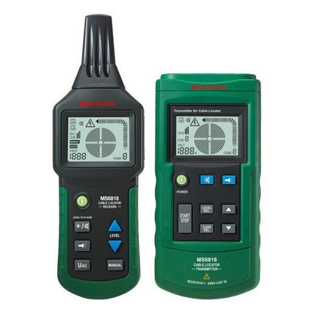 Lokalizator przewodów Mastech MS6818