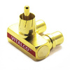 TRÓJNIK ADAPTER RCA WTYK - 2 GNIAZDA VITALCO RP05