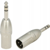 ADAPTER XLR MĘSKI WTYK JACK 6.3 TRS STEREO 6,3 ROXTONE