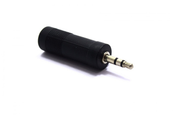 PRZEJŚCIÓWKA AUX GNIAZDO JACK 6,3 WTYK JACK 3,5 STEREO
