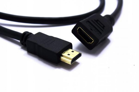 PRZEDŁUŻACZ HDMI GNIAZDO - WTYK HDKP24 3,0M