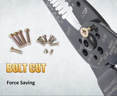 ZACISKARKA KONEKTORÓW ŚCIĄGACZ OBCINACZ CP-412G PROSKIT