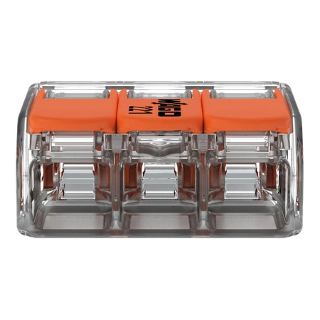 WAGO SZYBKOZŁĄCZKA NA DRUT LINKĘ ORYGINALNA UNIWERSALNA 3X4 10 SZTUK