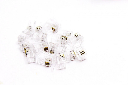 WTYK TELEFONICZNY RJ9 KOŃCÓWKA 4P4C RJ-9 100SZT.