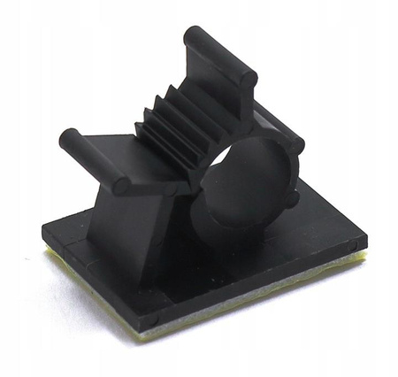 SAMOPRZYLEPNY ORGANIZER UCHWYT DO KABLI 10X KLIPS