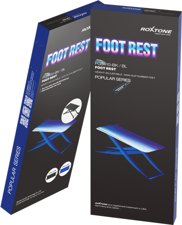 REGULOWANY PODNÓŻEK DLA GITARZYSTY PGS410-BK ROXTONE CZARNY