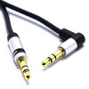 KABEL AUX JACK 3,5 STEREO KĄTOWY JKJ53 2.5m VITALCO