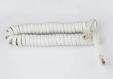 Kabel spiralne białe 15m