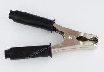 ZŁĄCZE AKUMULATORA KROKODYL 120A CZARNY