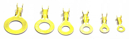 ZESTAW KONEKTORÓW OCZKOWYCH M3 M5 M6 M8 M10 200szt