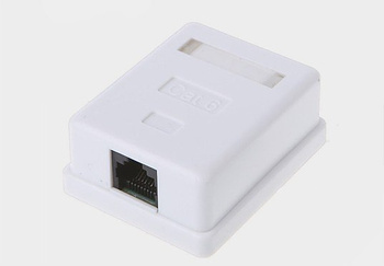 Gniazdo RJ-45 kategorii 6 1-port. Talvico