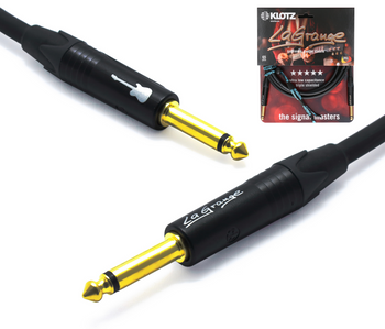 Kabel Jack 6.3 TS mono La-Grange 9m Klotz Neutrik gitarowy instrumentalny