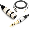  KABEL MIKROFONOWY JACK 6,3 STEREO - XLR ŻEŃSKI 15M MK20A