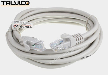 Patch cord UTP kat.6 CCA 3,0m szary 6P01