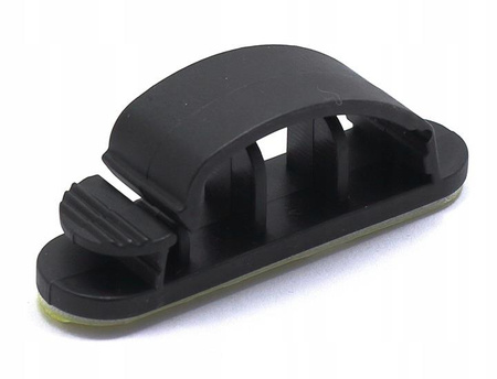 SAMOPRZYLEPNY ORGANIZER UCHWYT KABLI KLIPS 10X